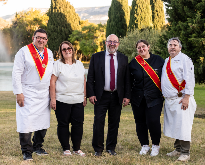 Alain et Thérèse LAPORTE, PJ Collomb, Julie LAPORTE, M.Carlotti