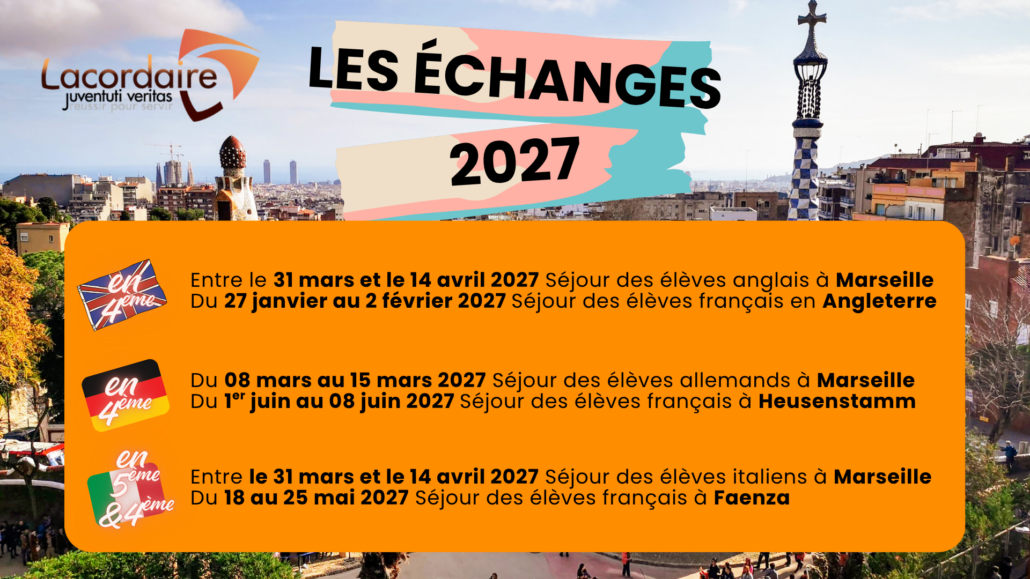 Echanges 2027